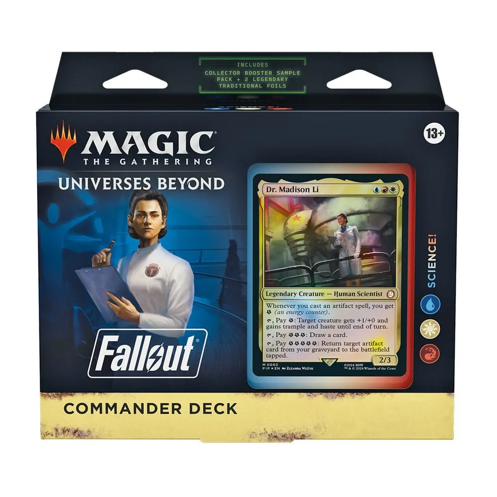 Magic The Gathering Fallout Commander Science! English
